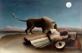 Le Sleeping Gypsy la BOHEMIENNE endormie Henri Rousseau post impressionnisme Naive primitivisme